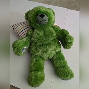 Incredible Hulk Build a bear marvel toy teddy bear